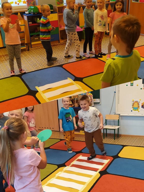dzieci poznają zasady bezpieczeństwa na drodze