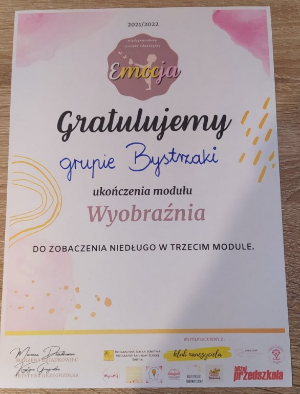 realizacja projektu emocja