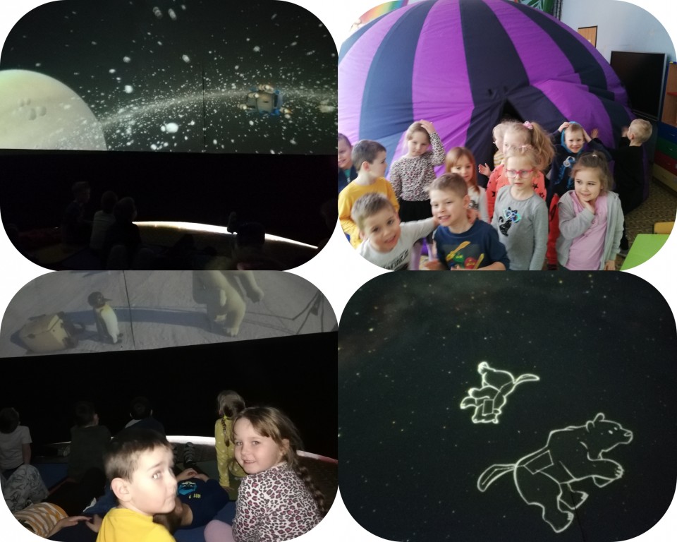 Mobilne planetarium w przedszkolu