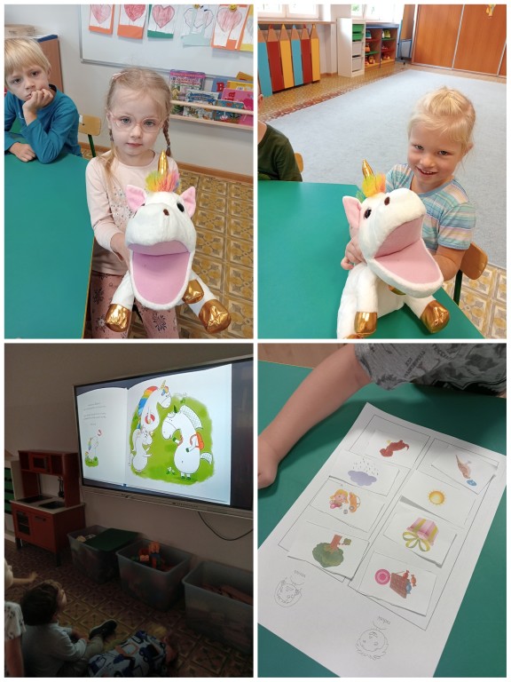 Realizowanie programu kolorowe uczucia Gucia