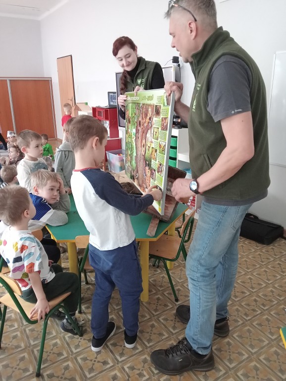 leśnik w przedszkolu
