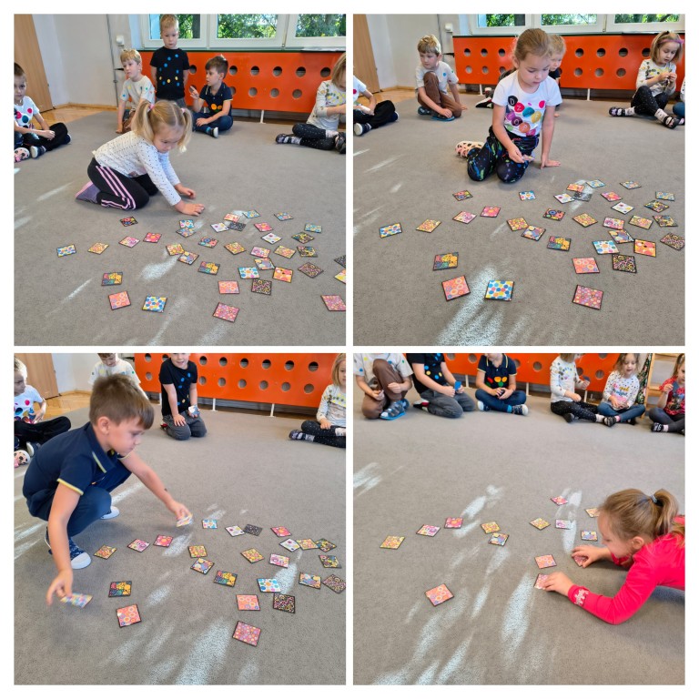 Zabawy podczas dnia kropki