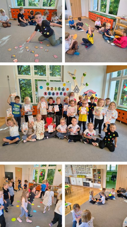 Zabawy podczas dnia kropki