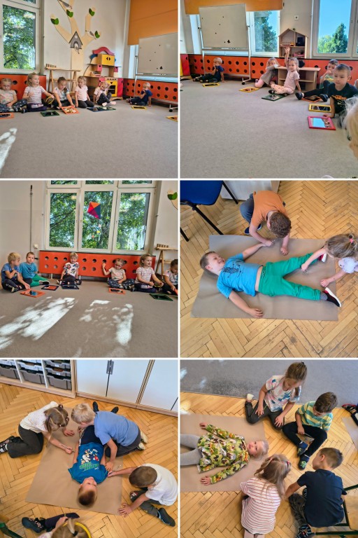 Zabawy podczas zajęć