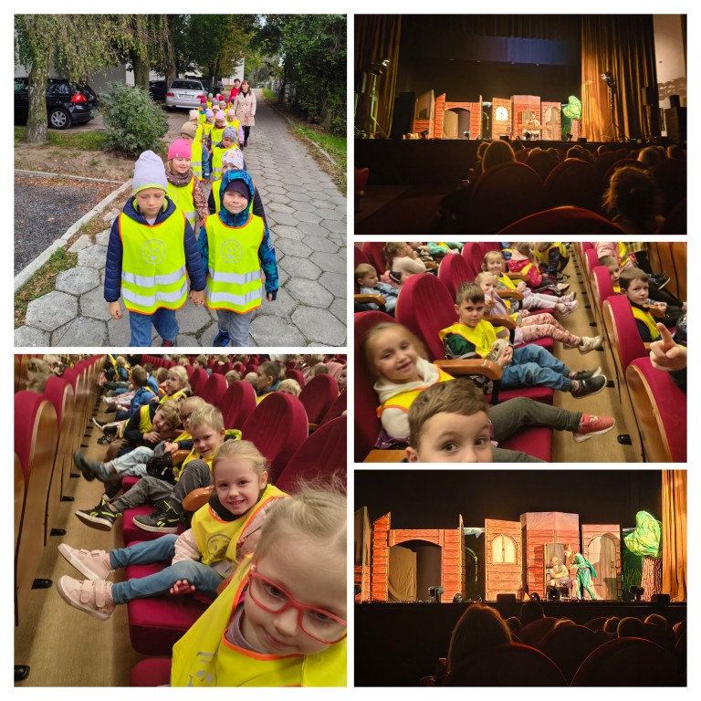wyjście do teatru na przedstawienie Pinokio