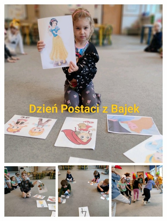 Dzień postaci z bajek w przedszkolu