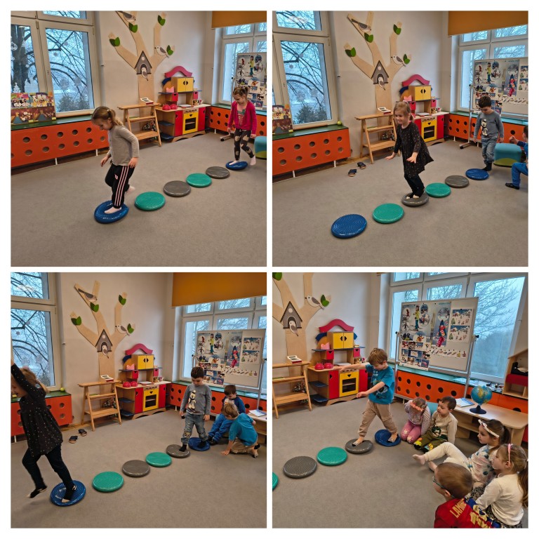 Zabawy podczas zajęć z terapii ręki- zabawy ruchowe