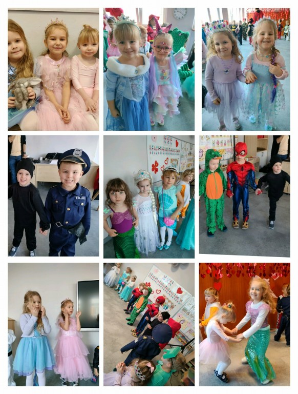 bal przebierańców w przedszkolu