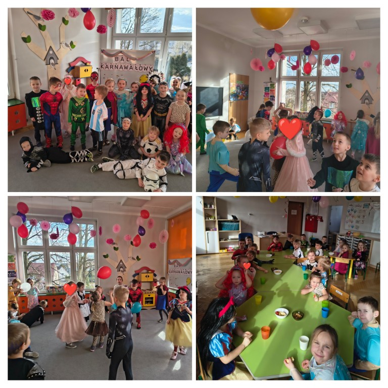 zabawa karnawałowa w przedszkolu