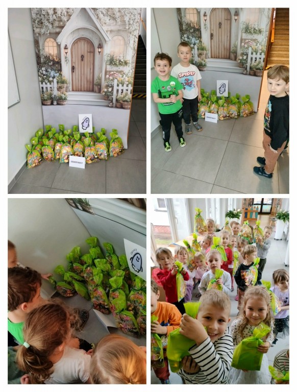 poszukiwanie prezentów od zajączka