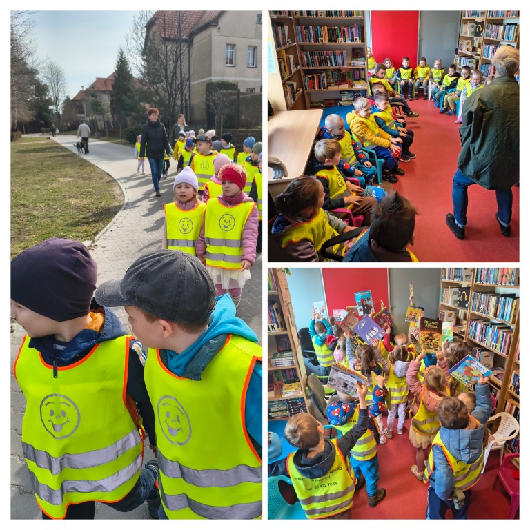 wyjście na zajęcia do biblioteki