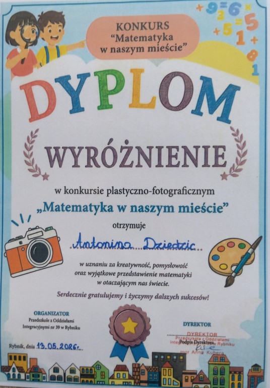 Dyplom 
