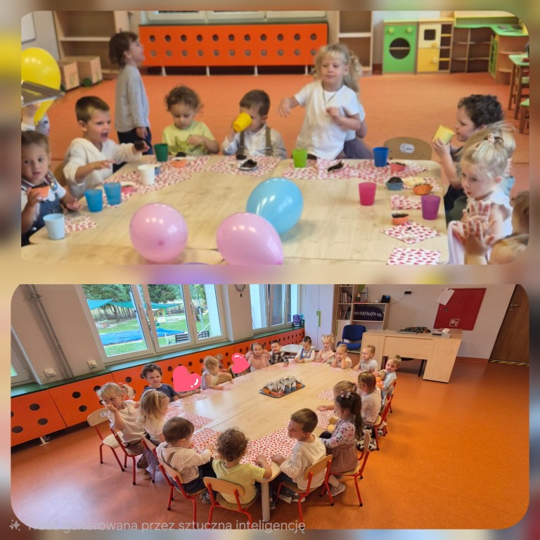 Dzieci w przedszkolu